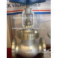 JIS 10K flanged globe valve